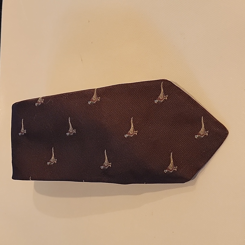 Mens tie Bullocks Brown